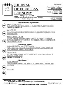 Journal of European Economy Volume 8, Issue 2, June 2009, Pages 117-225