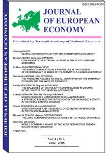 Journal of European Economy Volume 4, Issue 2, June 2005, Pages 129-264