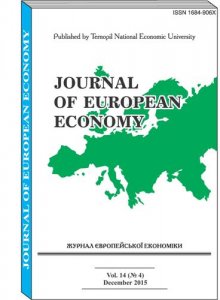 Journal of European Economy Vol. 14, Number 4, December 2015, pp 347-399