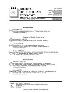 VJournal of European Economy Vol. 12, Number 3, September 2013, pp 245-399