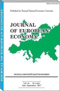 Journal of European Economy Vol. 16, Number 3, September 2017, pp